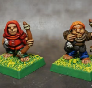 Halfling Archers set (3d-printed)