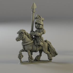 Halfling pony rider 4 (3d-printed)