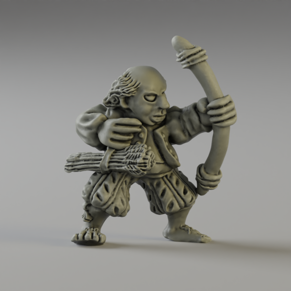 Halfling Archer 1 (3d-printed)